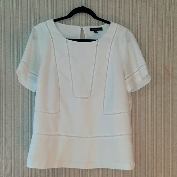 White Banana Republic blouse size M - Picture 1 of 5